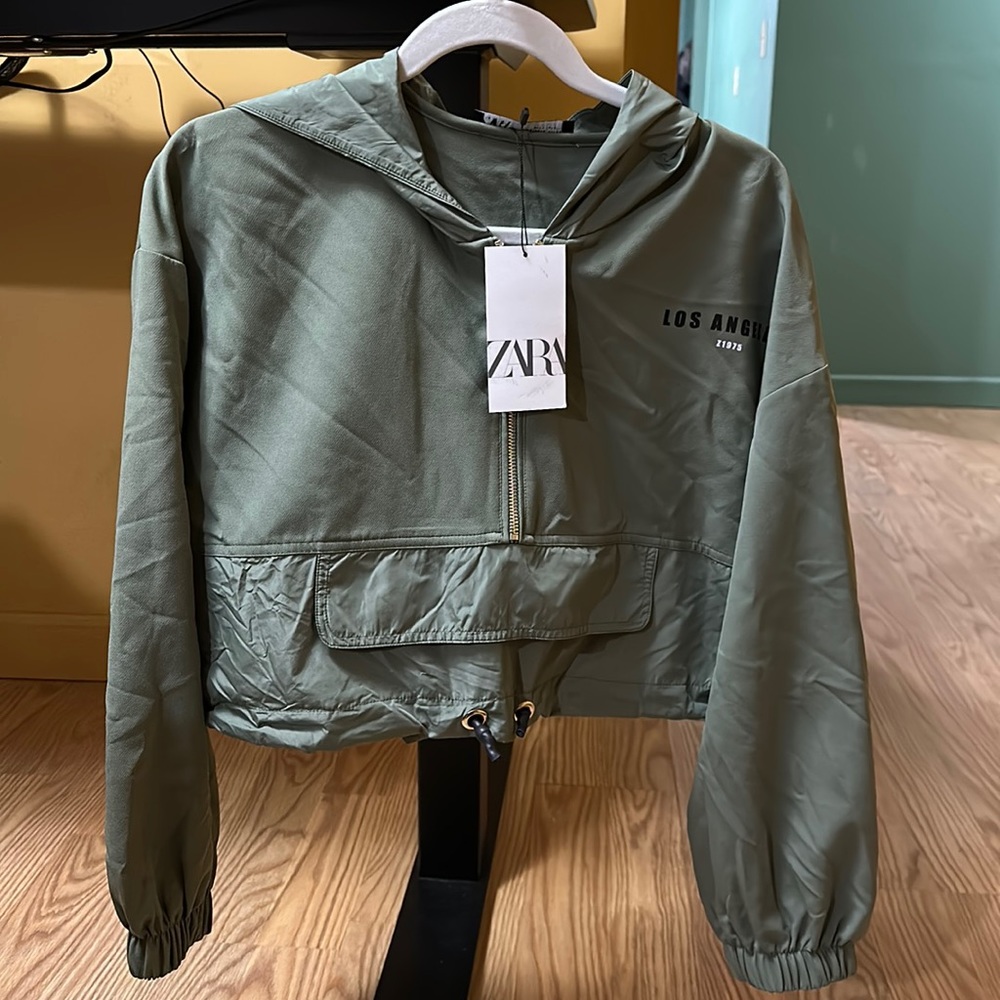 Zara crop jacket